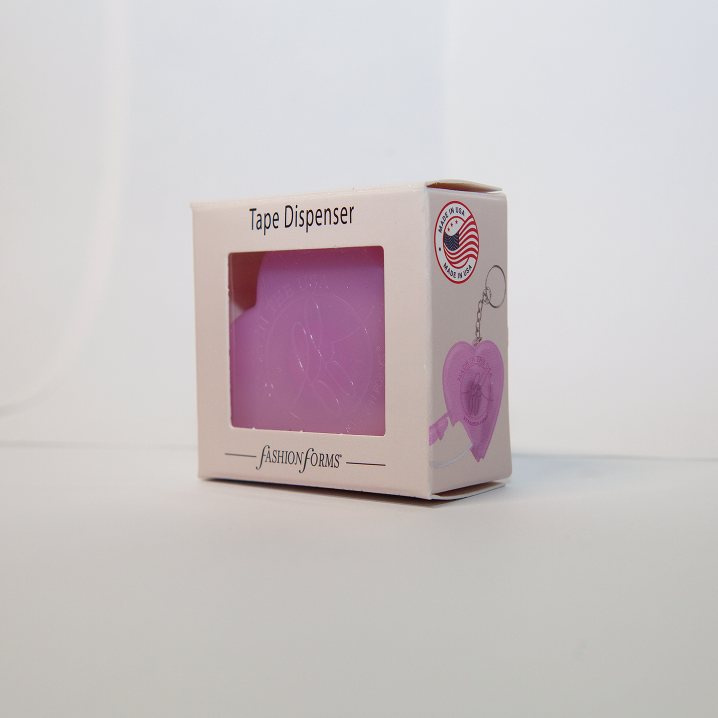 Heart Tape Dispenser Keychain