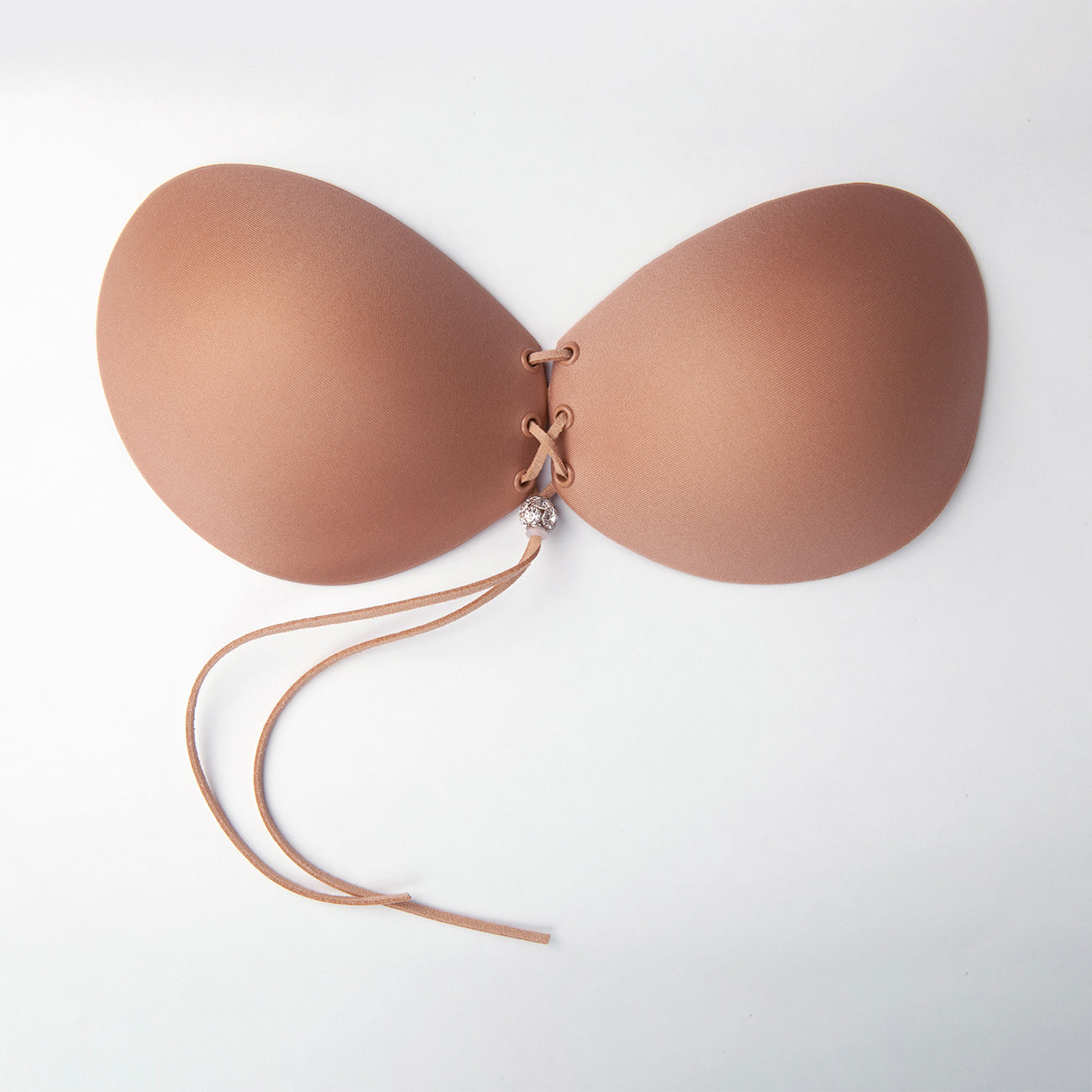 Lace Up Adhesive Bra