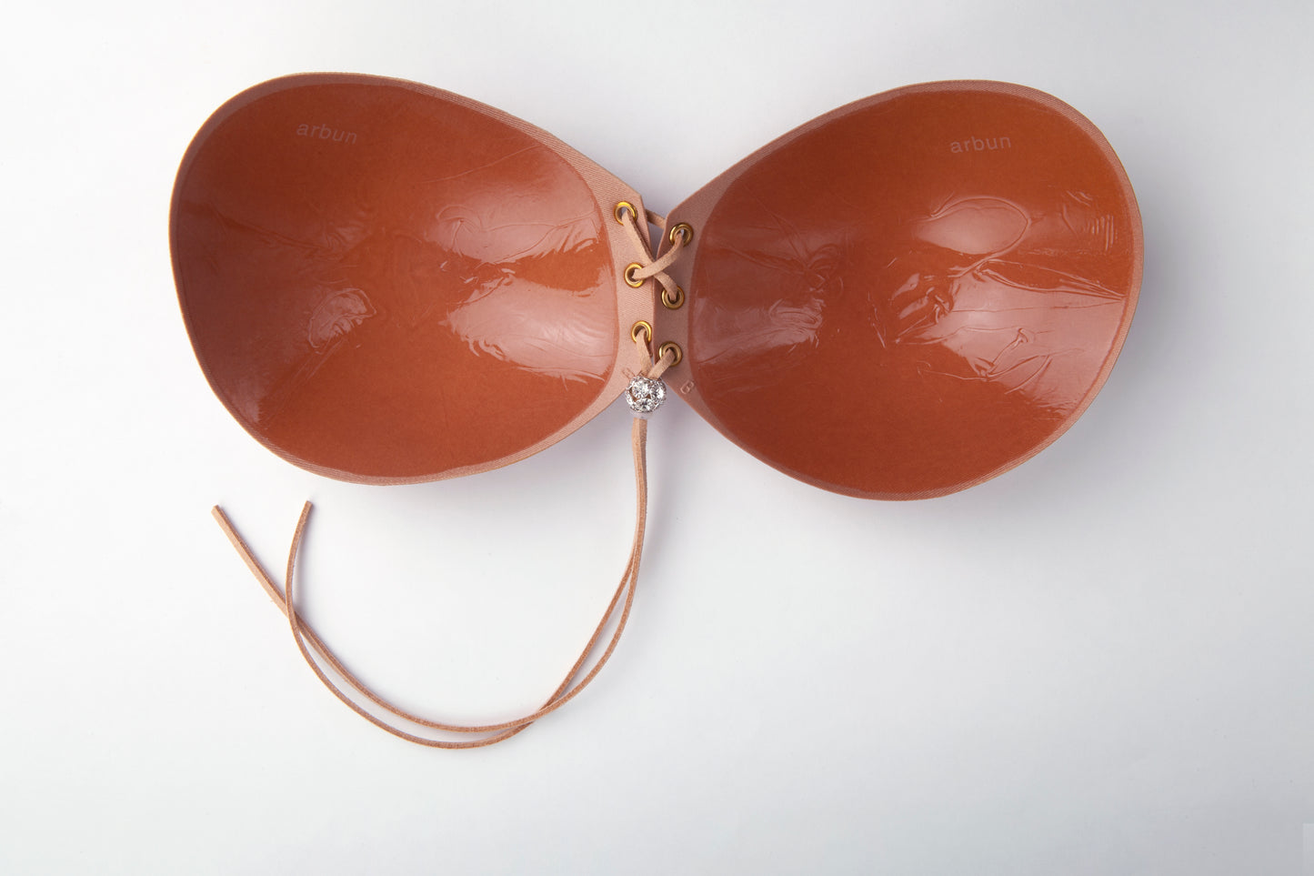 Lace Up Adhesive Bra