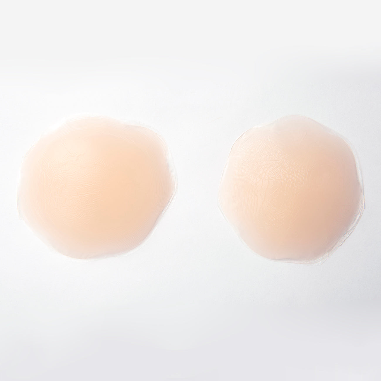Outside view of the gel petals product shot. You can see how the petal can conceal and is smooth. Petals are nude.