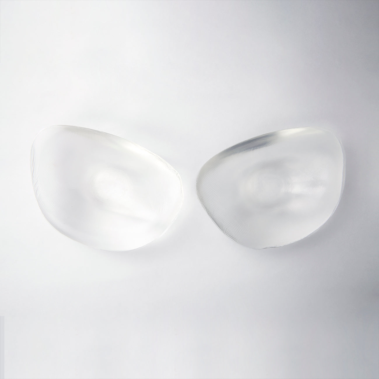 Product image of the underside of the silicone enhancers. They are clear.